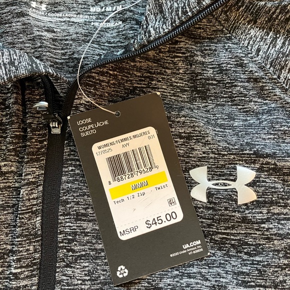 *NWT Under Armor Female Qtr Zip - Medium - Picture 7 of 7